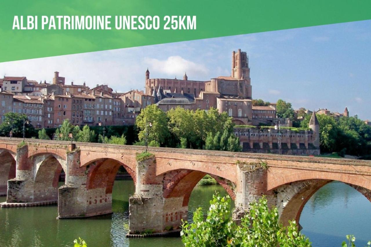 Le Gite Nature Bien-Etre Piscine Chauffee Privee Du Tarn Entre Toulouse Et Albi & Les Cottages Du Tarn Peyrole Εξωτερικό φωτογραφία